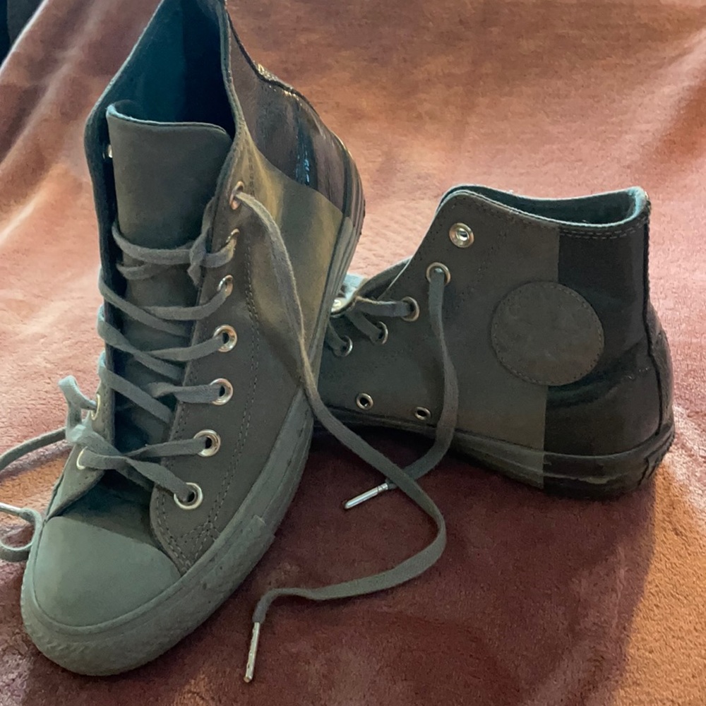 New Genuine Leather Converse 👟 ( unisex )